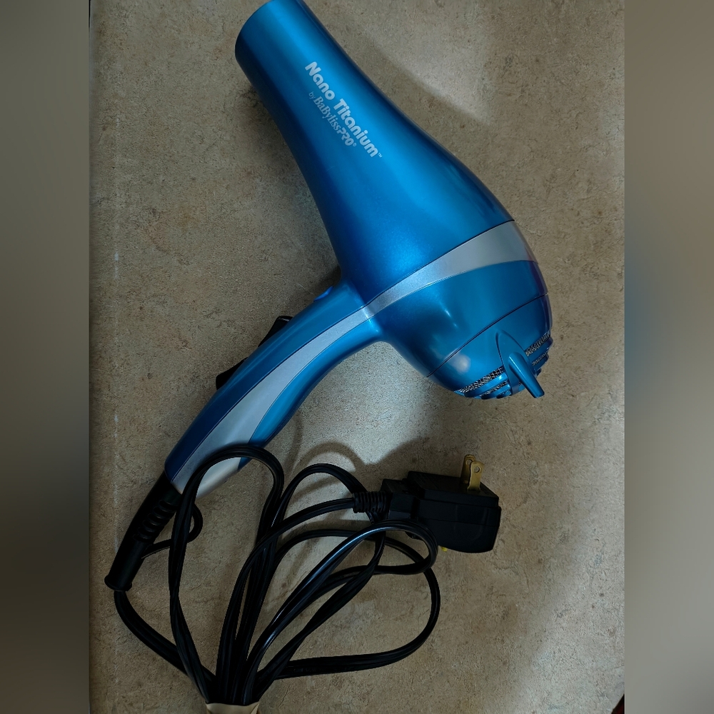 BWOB BaBylissPro Nano Titanium Blow Dryer